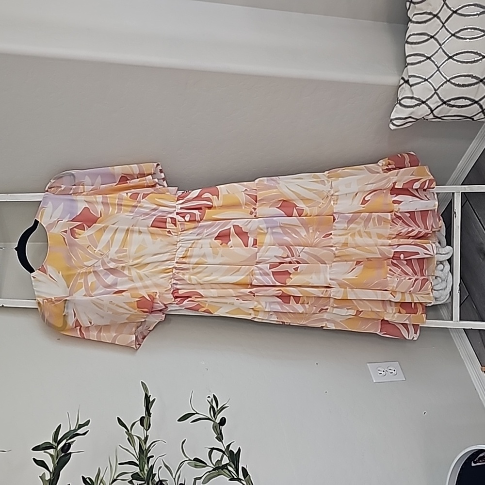 Pink Lily tie back dress